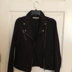NWT- Cotton Moto jacket with zipper detail-Size M